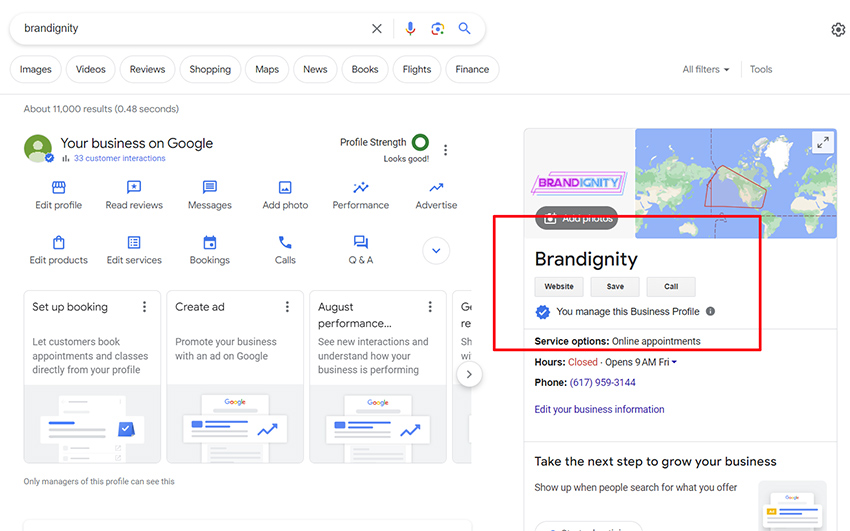 google business profile