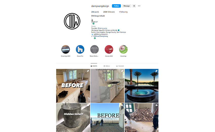 construction social media
