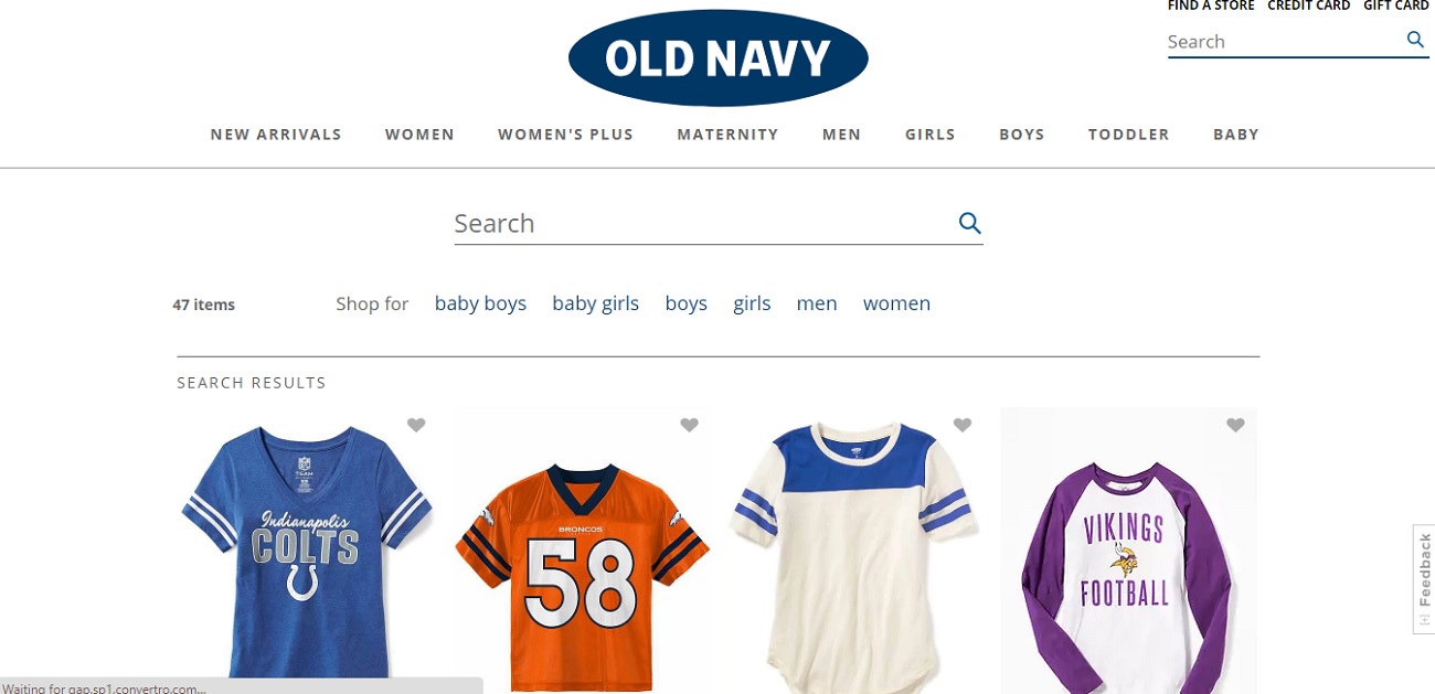 Old Navy Football