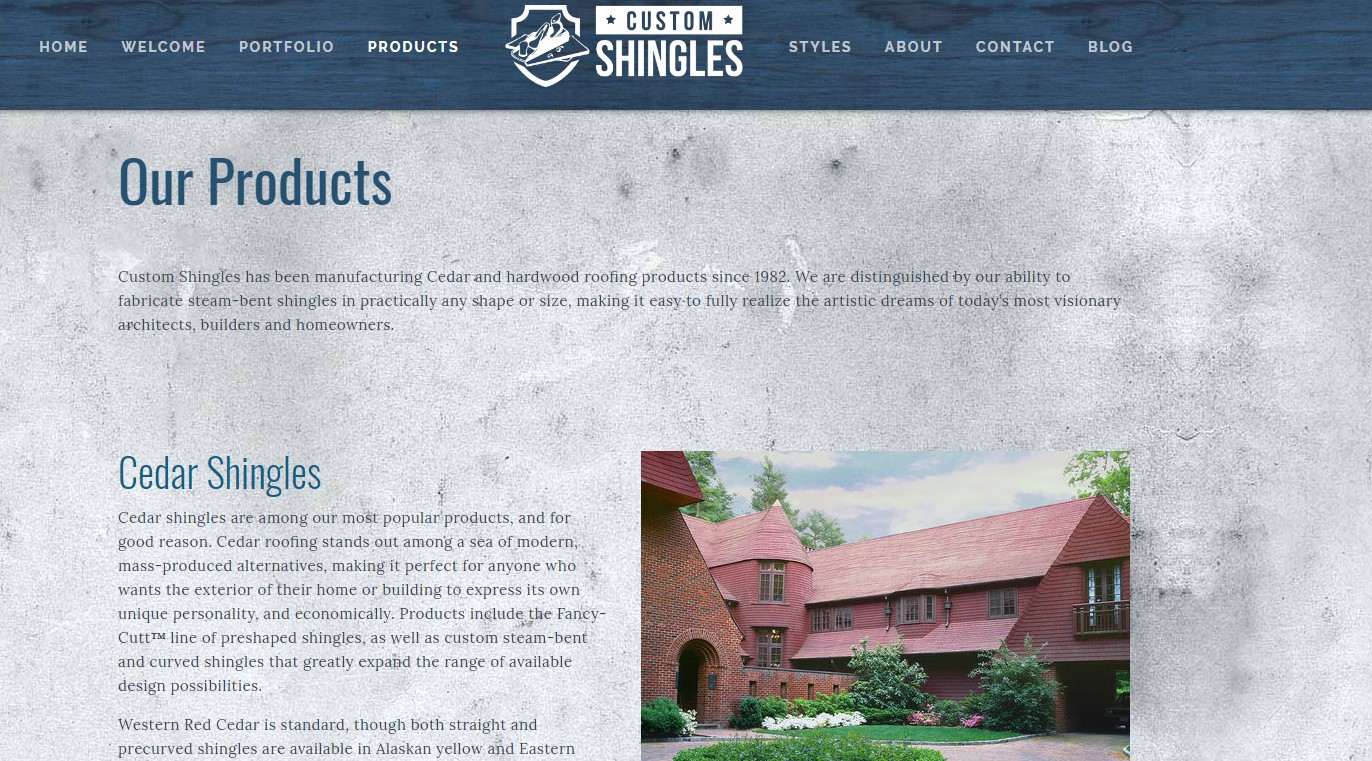 custom shingles