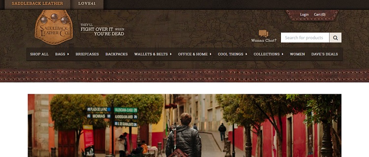 saddleback leather company