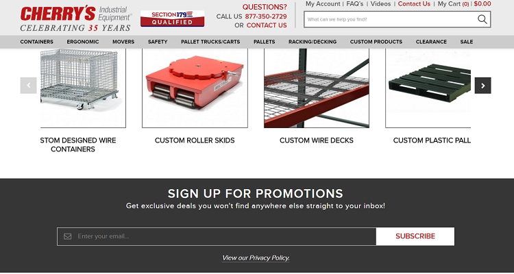 cherrys industrial equipment