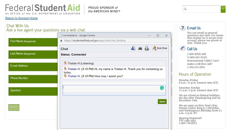 federal student aid