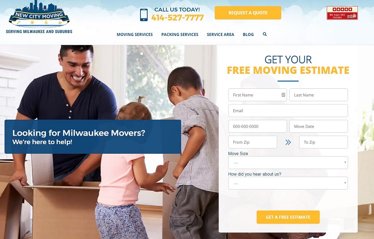 new city moving