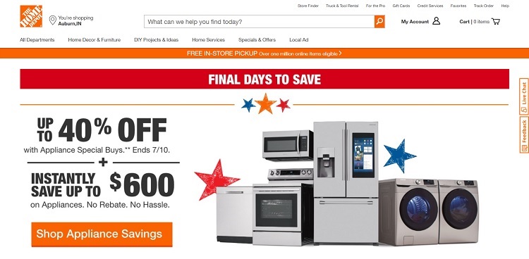 home depot