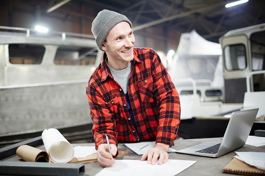 manufacturing website design