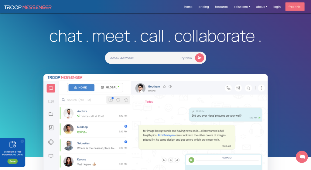 troop messenger