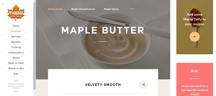 maple from canada