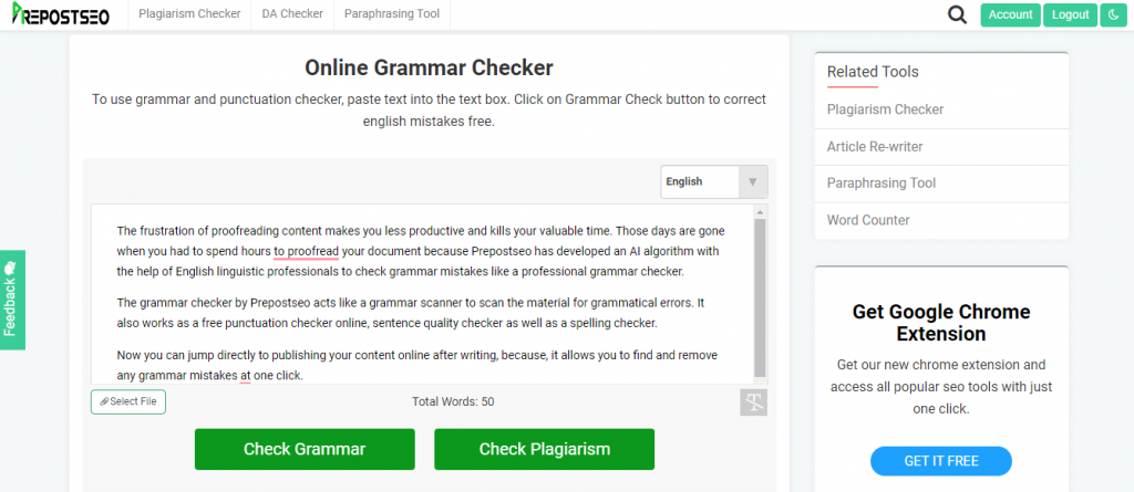 grammar checker