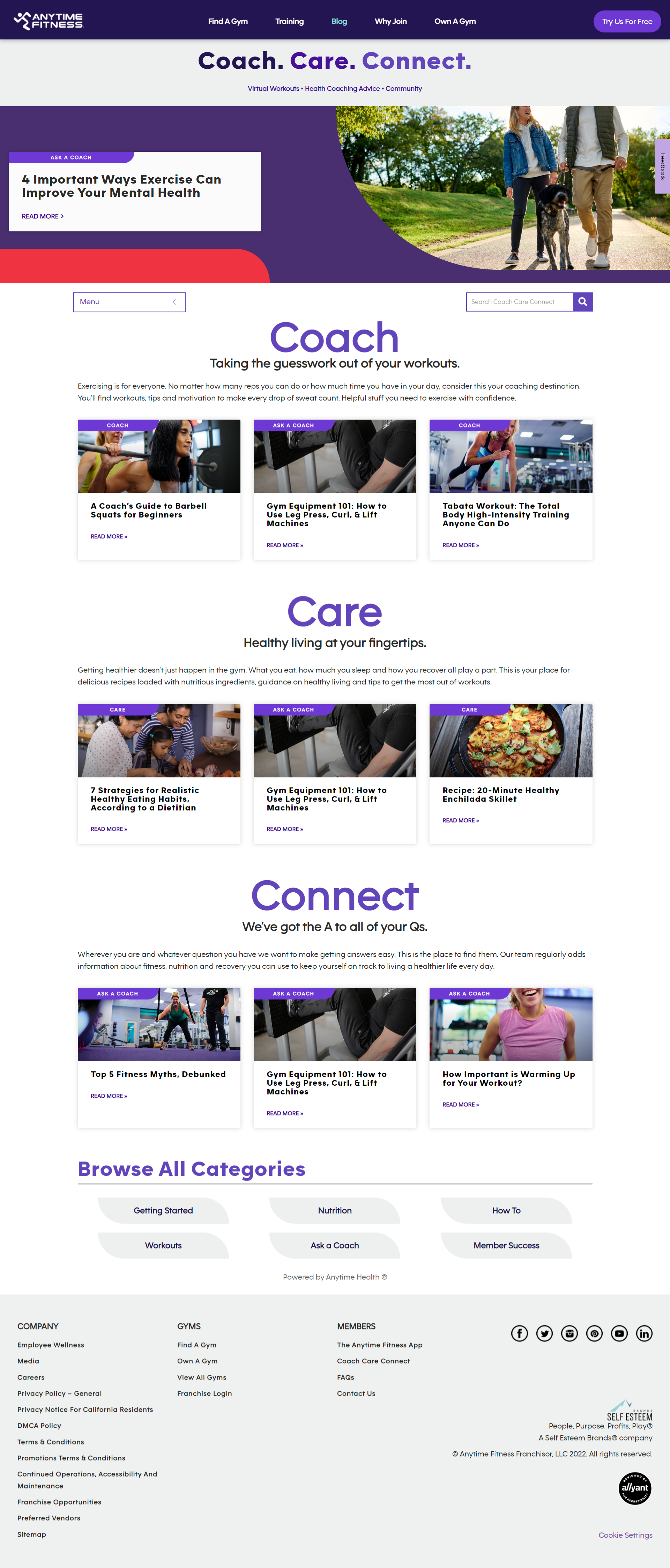 Coach Care Connect - Anytime Fitness