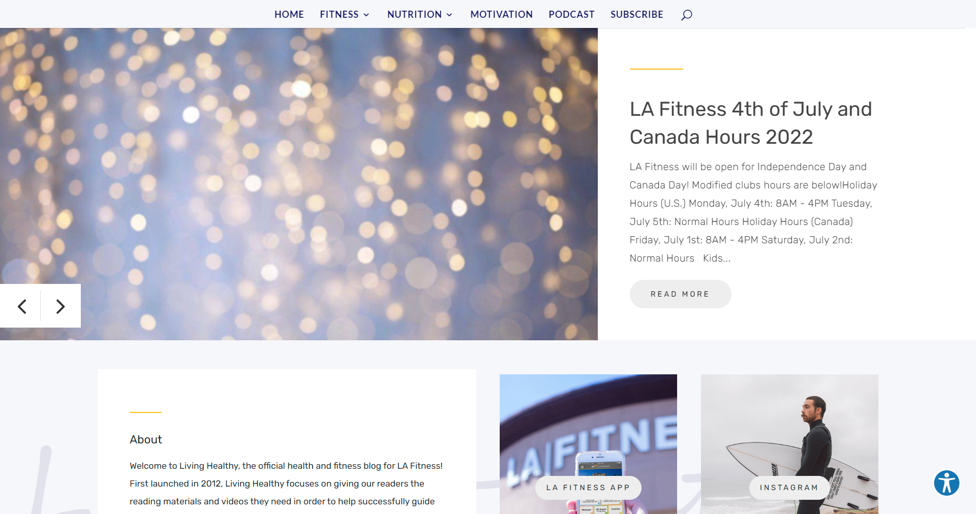 la fitness blog