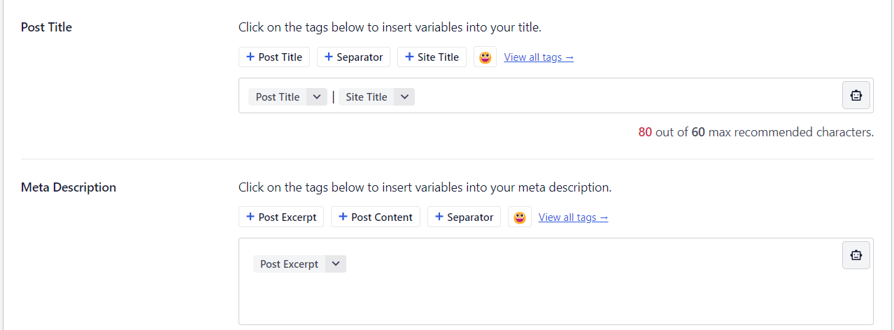 metatag descriptions