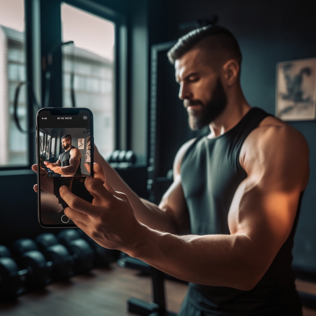 gym social media