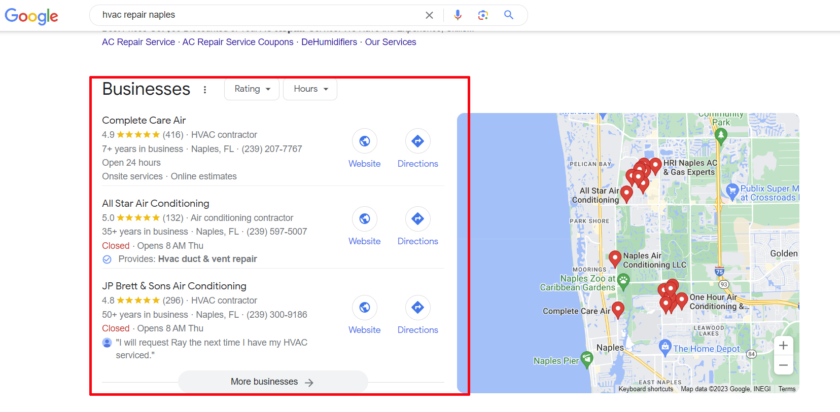hvac seo tips