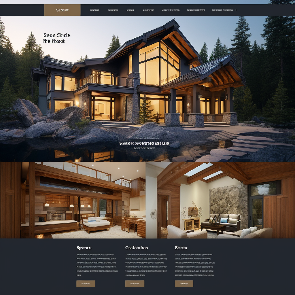 home builder navigation