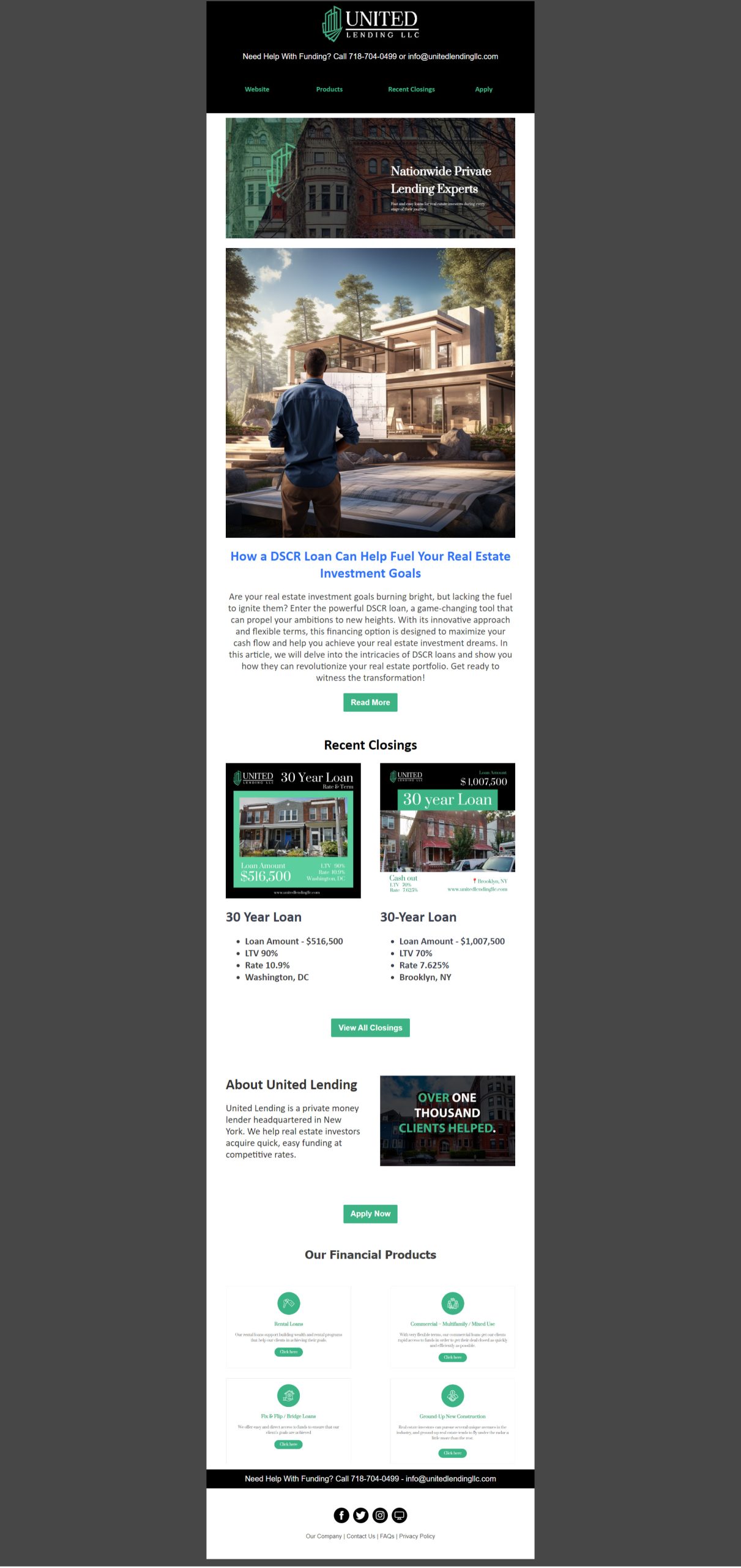 private lender email