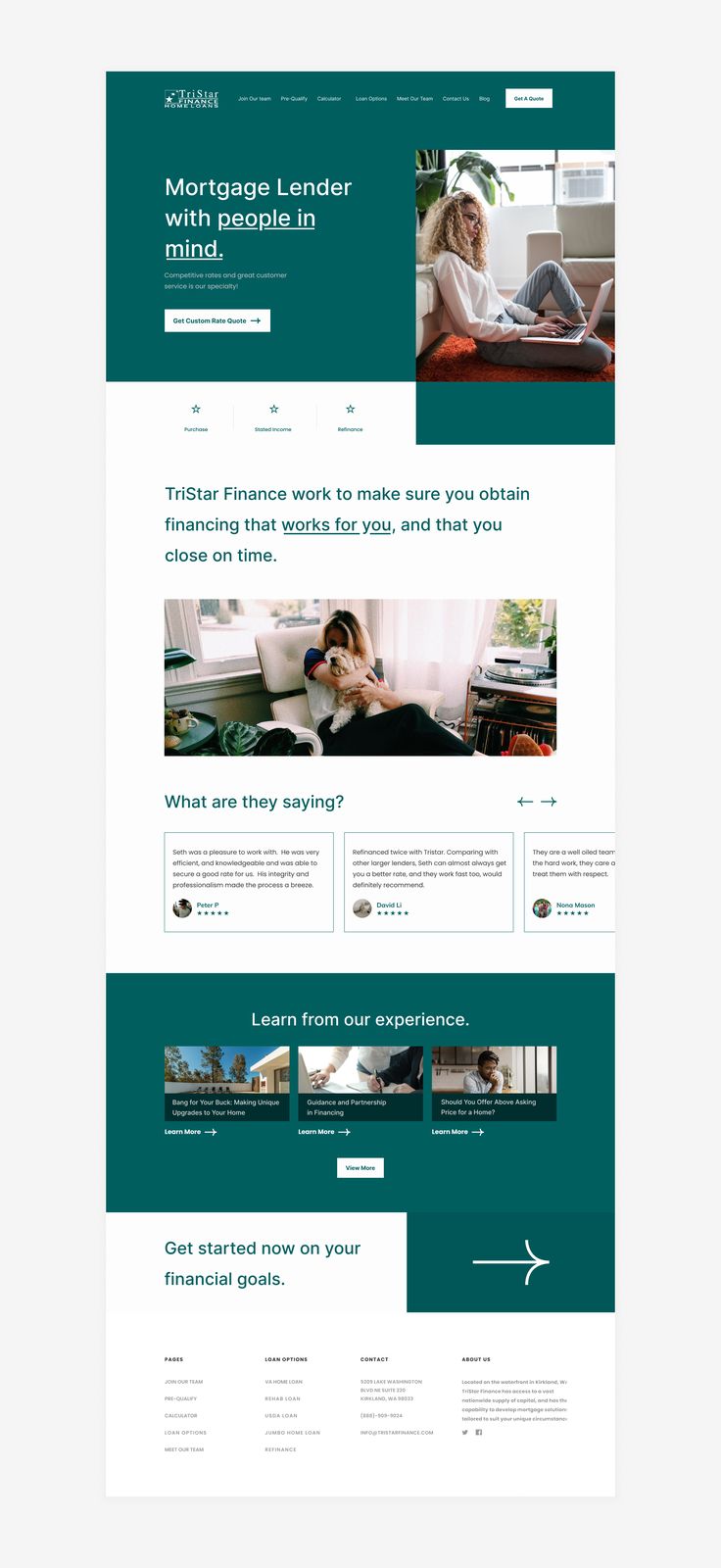 Loan Officer Website
