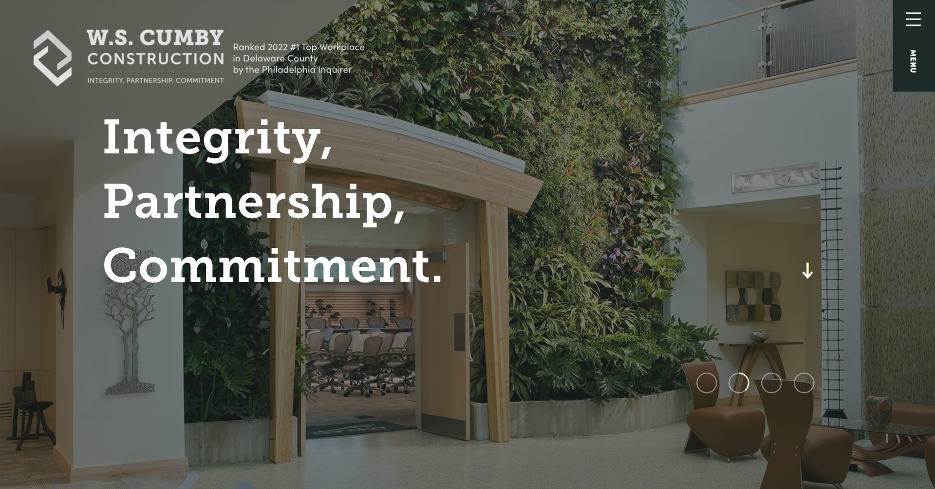 construction website example