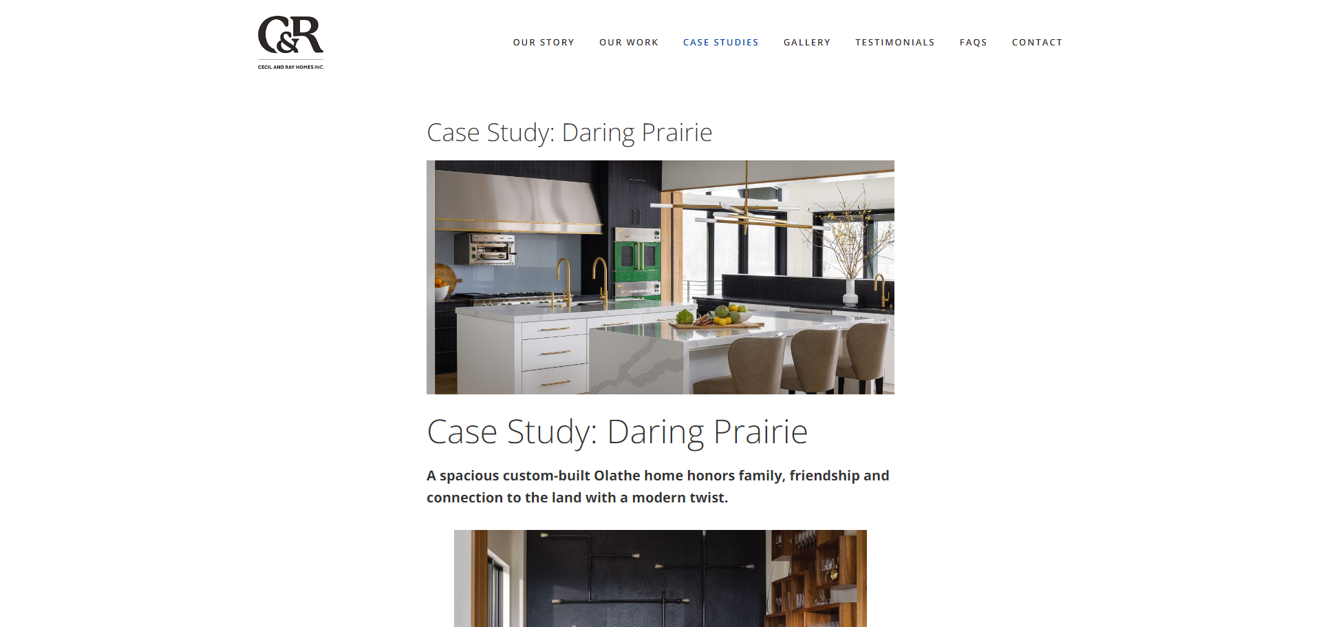 home builder case study