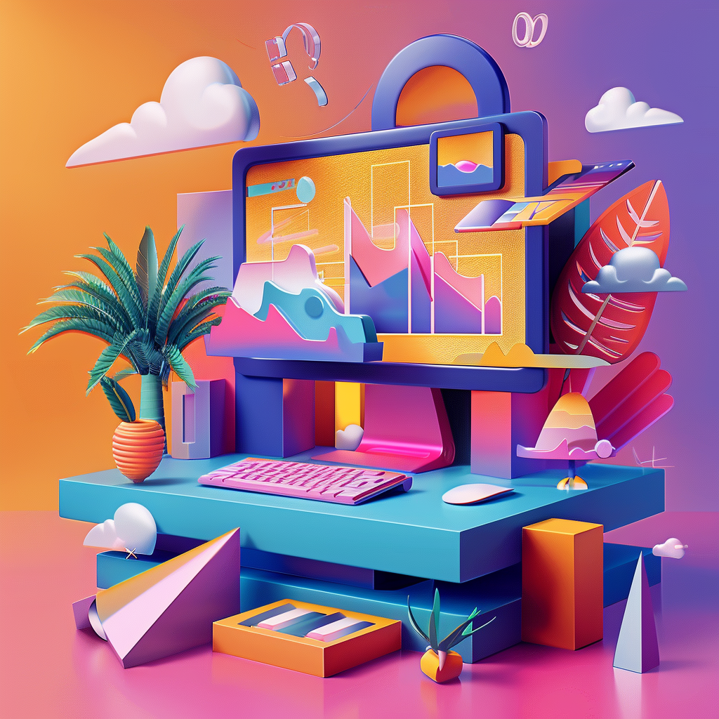 Skeuomorphism Website Design