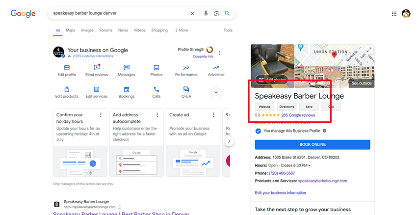 barbershop local google reviews