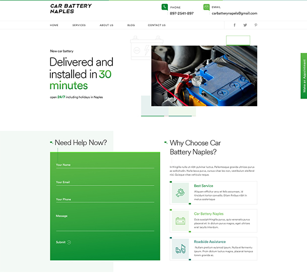 Car Battery Naples